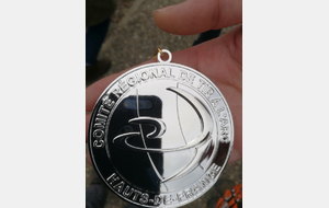 Cht HDF Tir en Campagne....1 Médaille d' Argent...